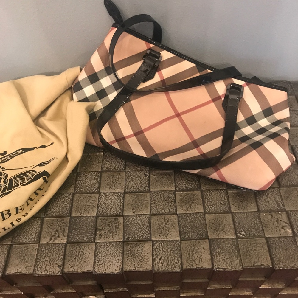 Burberry Nova Check Tote